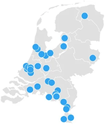 Plattegrond locaties kunstgebitin1dag